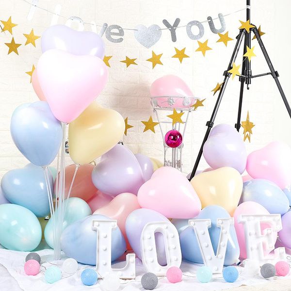party decoration 10pcs 10 inch 2.2g macaron love balloons wedding valentine's day round heart-shaped latex
party decoration 10pcs 10 inch 2.2g macaron love balloons wedding valentine's day round heart-shaped latex