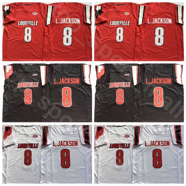 men university football college 8 lamar jackson jersey red black white away team color all stitched breathable good quality
men university football college 8 lamar jackson jersey red black white away team color all stitched breathable good quality