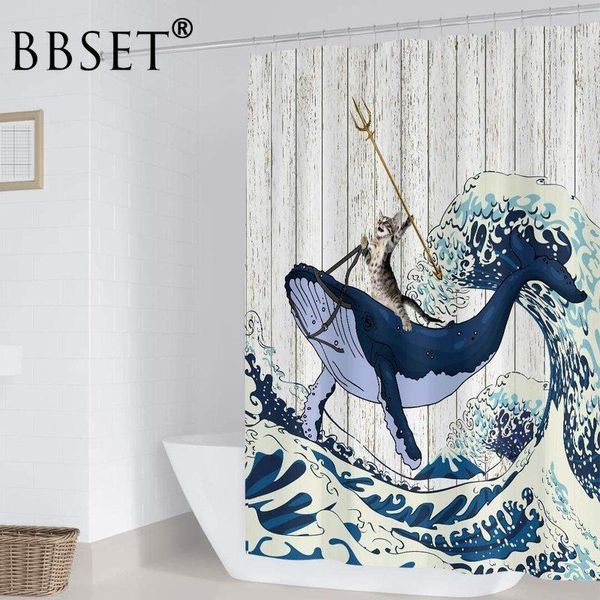 funny animals shower curtain cat rides a whale to fight pattern waterproof multi-size douchegordijn bathroom decor with hooks curtains
funny animals shower curtain cat rides a whale to fight pattern waterproof multi-size douchegordijn bathroom decor with hooks curtains