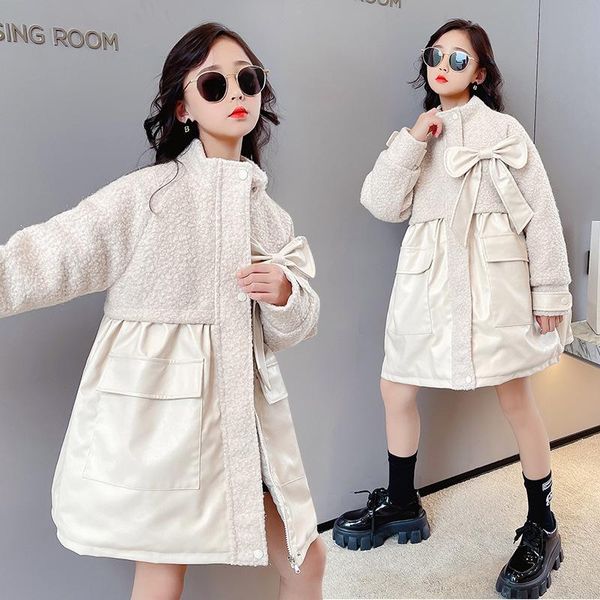 down coat girls winter teenage children mid-length trench coats kids long sleeve patchwork warm thick jacket clothes 4 6 8 10 y, Blue;gray
down coat girls winter teenage children mid-length trench coats kids long sleeve patchwork warm thick jacket clothes 4 6 8 10 y, Blue;gray