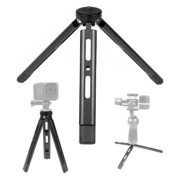 tripods bgning 1/4" inch screw mini aluminium alloy camera tripod portable stick table holder for dslr cameras webcam stabilizers
tripods bgning 1/4" inch screw mini aluminium alloy camera tripod portable stick table holder for dslr cameras webcam stabilizers