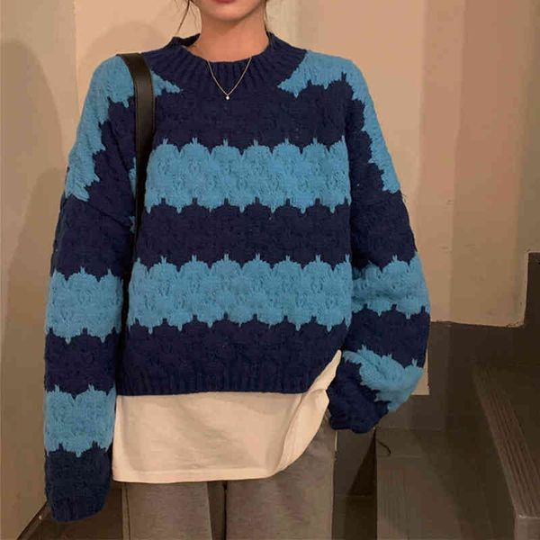 women's sweaters loose o-neck knitted sweater women korean style contrast pullover woman fashion long-sleeved autumn women's s kta, White;black
women's sweaters loose o-neck knitted sweater women korean style contrast pullover woman fashion long-sleeved autumn women's s kta, White;black
