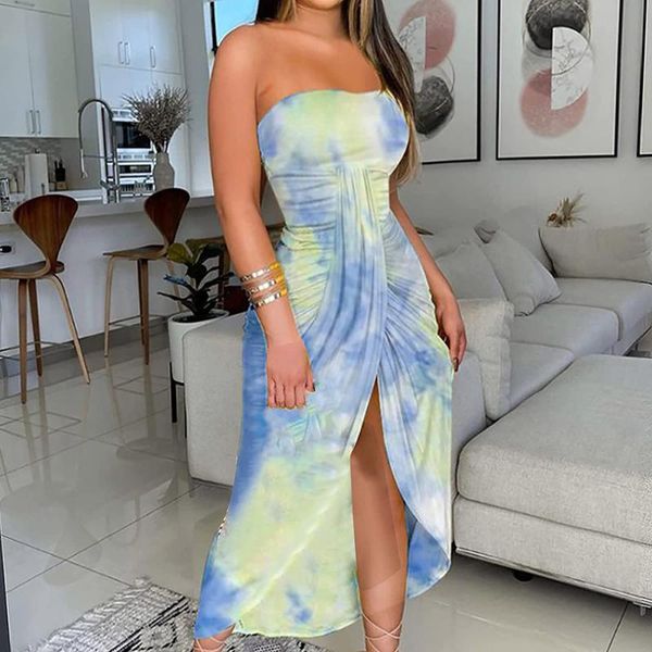 casual dresses dress women summer tie dye maxi loose sleeveless tunic strapless gown for ladies bodycon vestidos, Black;gray
casual dresses dress women summer tie dye maxi loose sleeveless tunic strapless gown for ladies bodycon vestidos, Black;gray
