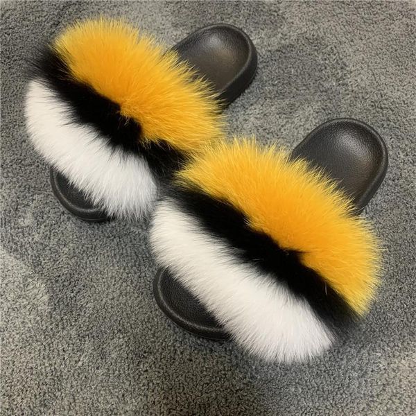 women's fur slippers warm fluffy raccoon slides indoor home flip flops ladies furry flat casual sandals, Black
women's fur slippers warm fluffy raccoon slides indoor home flip flops ladies furry flat casual sandals, Black