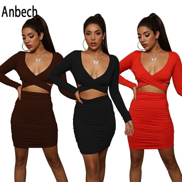 new autumn deep v long sleeve dress cross solid color stitching one step skirt, Black;gray
new autumn deep v long sleeve dress cross solid color stitching one step skirt, Black;gray