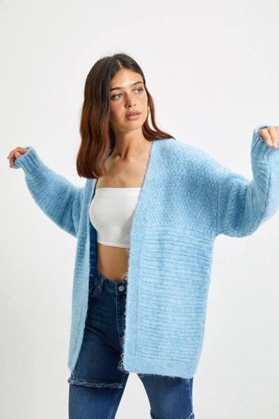 women's knits & tees trendyol mesh detailed knitwear cardigan twoaw22hi0326, White
women's knits & tees trendyol mesh detailed knitwear cardigan twoaw22hi0326, White