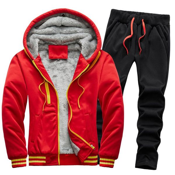 men's tracksuits male hoodie sweatsuits size men winter fleece sets mens thick hoodies+pants suit man hooded, Gray
men's tracksuits male hoodie sweatsuits size men winter fleece sets mens thick hoodies+pants suit man hooded, Gray