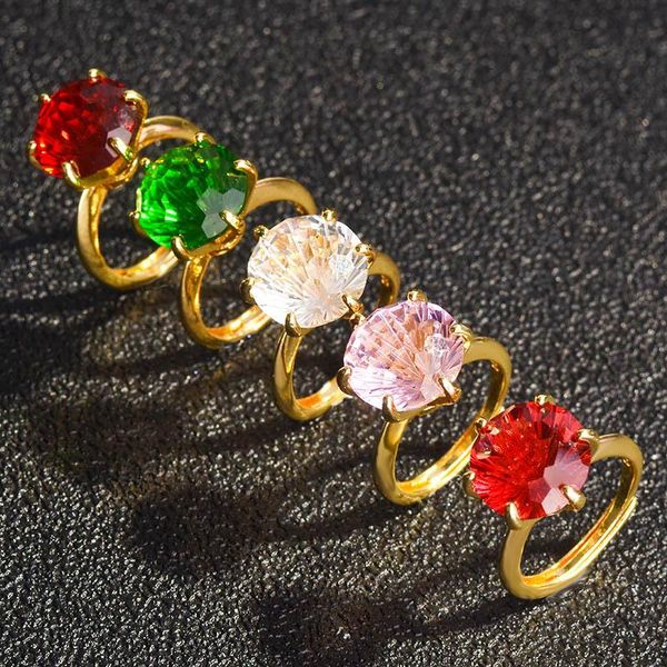 wedding rings fine jewelry luxury exaggeration big cubic zirconia eternity adjustable size women's valentine's day gift, Slivery;golden
wedding rings fine jewelry luxury exaggeration big cubic zirconia eternity adjustable size women's valentine's day gift, Slivery;golden