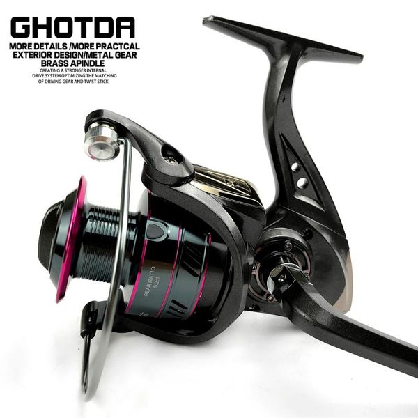 1000-7000 series 13bb 5.2:1 spinning fishing reel saltwater/freshwater carp wheel baitcasting reels
1000-7000 series 13bb 5.2:1 spinning fishing reel saltwater/freshwater carp wheel baitcasting reels