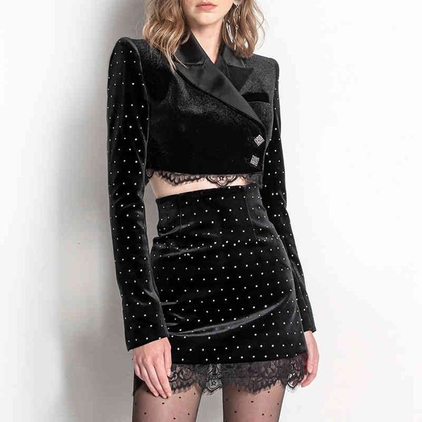 skirt female fashion cropped short *mini bodycon skirts polka dot velvet 2 pcs streetwear outfits sets wjmu, Black
skirt female fashion cropped short *mini bodycon skirts polka dot velvet 2 pcs streetwear outfits sets wjmu, Black