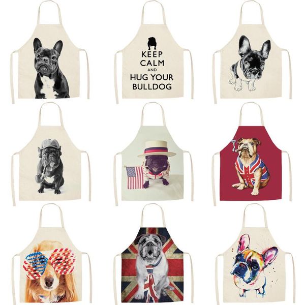 aprons cartoon dog print kitchen apron men women chef cooking bibs cotton linen waist cleaning 68*55cm wq-0226
aprons cartoon dog print kitchen apron men women chef cooking bibs cotton linen waist cleaning 68*55cm wq-0226