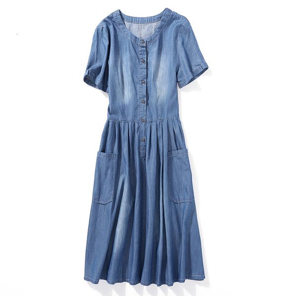 casual dresses summer denim female 2021 casual neck-neck fashion thin sleeve, Black;gray
casual dresses summer denim female 2021 casual neck-neck fashion thin sleeve, Black;gray
