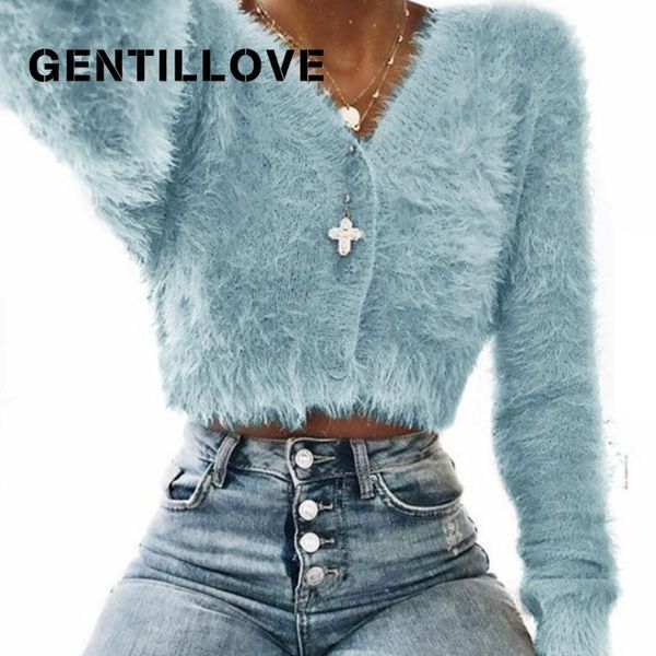 women's knits & tees autumn winter women plush cardigan v neck warm sweater solid color long sleeve single breasted casual streetwear b, White
women's knits & tees autumn winter women plush cardigan v neck warm sweater solid color long sleeve single breasted casual streetwear b, White