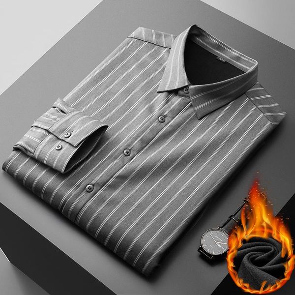 men's casual shirts grade plus size 5xl 6xl 7xl classic 2021 winter fleece warm comfortable soft business striped, White;black
men's casual shirts grade plus size 5xl 6xl 7xl classic 2021 winter fleece warm comfortable soft business striped, White;black