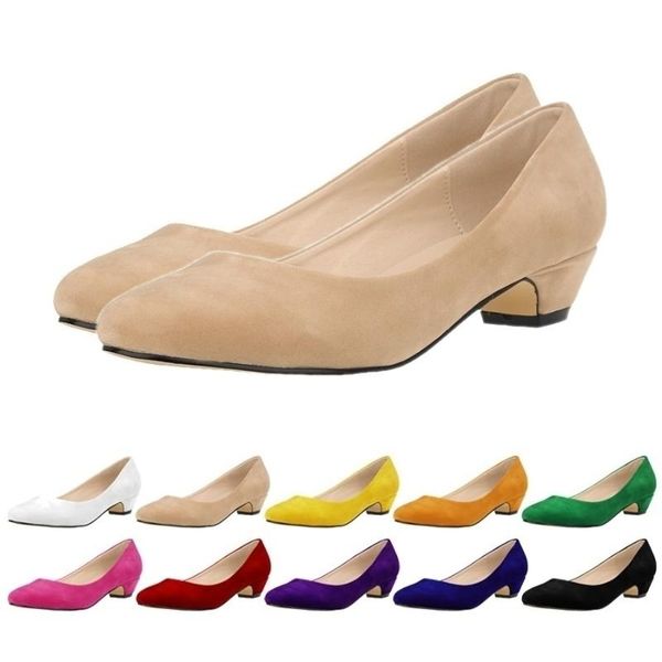 dress shoes high heel flocking ladies low party pointed heels wedding professional leisure 1046-1ve, Black
dress shoes high heel flocking ladies low party pointed heels wedding professional leisure 1046-1ve, Black