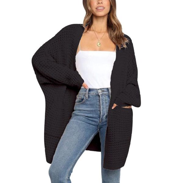 women's vests autumn loose cardigan for women solid oversized sweater cotton jacket pocket long style elegant lady outwear winter, Black;white
women's vests autumn loose cardigan for women solid oversized sweater cotton jacket pocket long style elegant lady outwear winter, Black;white