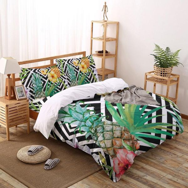 tropical plants pineapple leaves geometric duvet cover pillow case bed sheet boy kid teen girl bedding set king twin full sets
tropical plants pineapple leaves geometric duvet cover pillow case bed sheet boy kid teen girl bedding set king twin full sets