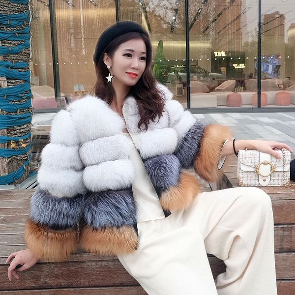 2019 new style real fur coat women's natural fur jacket winter warm short coat fashion vest, Black
2019 new style real fur coat women's natural fur jacket winter warm short coat fashion vest, Black