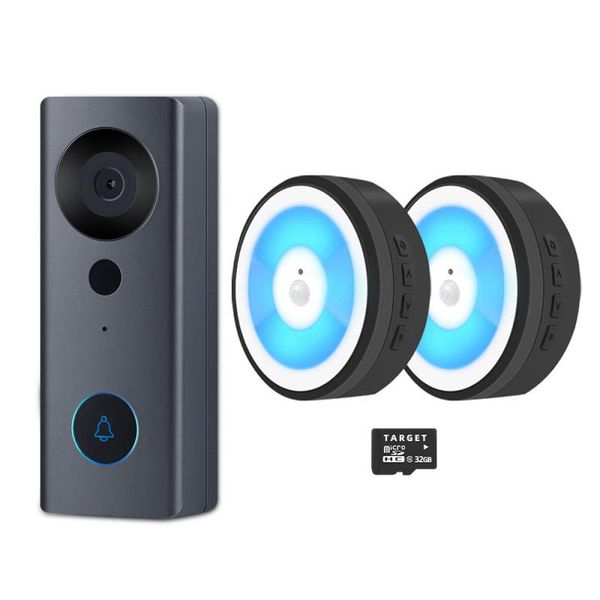 doorbells 1080p tuya wireless wifi high definition visual intelligent night light video doorbell camera low power voice intercom alarm
doorbells 1080p tuya wireless wifi high definition visual intelligent night light video doorbell camera low power voice intercom alarm