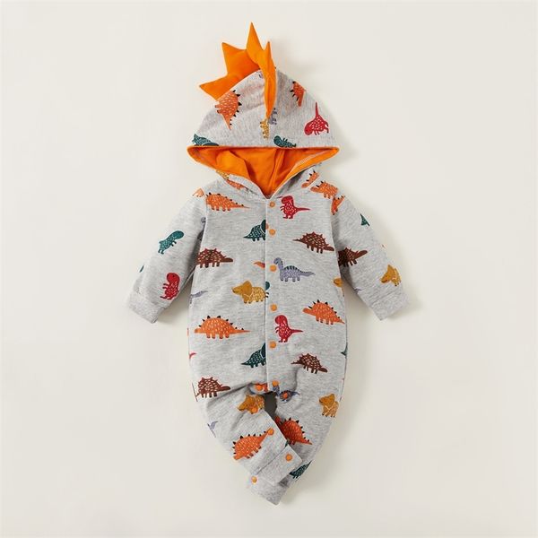 spring and autumn trendy dinosaur design serrate hooded jumpsuit for baby boy clothes 210528, Blue
spring and autumn trendy dinosaur design serrate hooded jumpsuit for baby boy clothes 210528, Blue