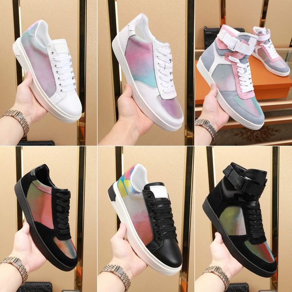luxury designer rivoli casual shoes sneaker boot rainbow trainer for mens and women calfskin high sneakers flower motifs vintage trainers si, Black
luxury designer rivoli casual shoes sneaker boot rainbow trainer for mens and women calfskin high sneakers flower motifs vintage trainers si, Black