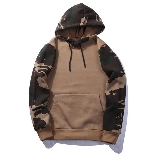 men's hoodies & sweatshirts pullover casual patchwork autumn winter fleece hoodie sportswear s camouflage iwxl, Black
men's hoodies & sweatshirts pullover casual patchwork autumn winter fleece hoodie sportswear s camouflage iwxl, Black