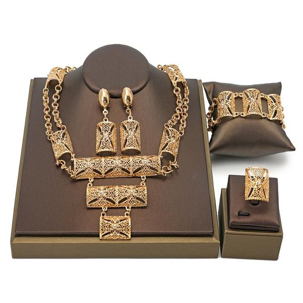 earrings & necklace quality fashion italian designer jewelry set wholesale dubai gold woman sets brand african bridal, Silver
earrings & necklace quality fashion italian designer jewelry set wholesale dubai gold woman sets brand african bridal, Silver