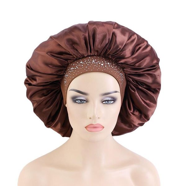 beanie/skull caps extra large drilling bonnet satin sleep cap night woman bath shower hair care hats elstic wide band, Blue;gray
beanie/skull caps extra large drilling bonnet satin sleep cap night woman bath shower hair care hats elstic wide band, Blue;gray