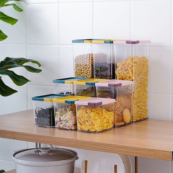 otherhouse kitchen storage containers clear plastic container candy storage jar sealed bottle refrigerator organizer
otherhouse kitchen storage containers clear plastic container candy storage jar sealed bottle refrigerator organizer