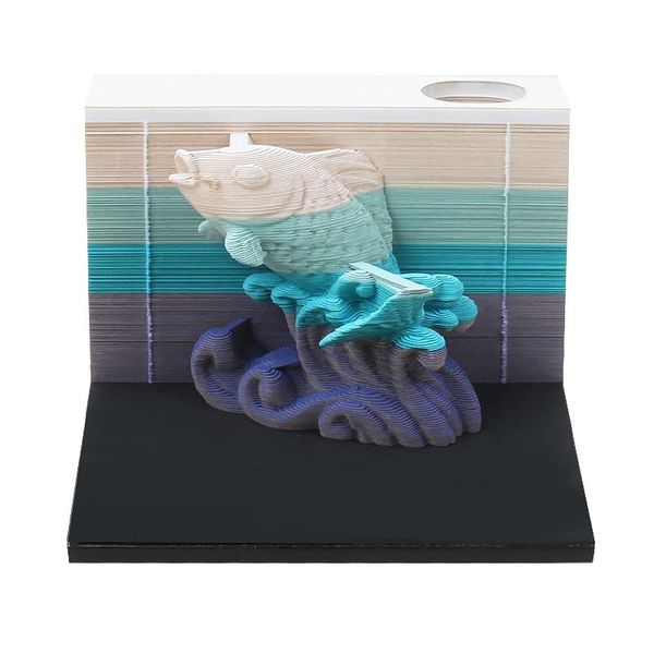 party favor omoshiroi block 160 sheets diy 3d notepad fortune pawn carp paper pad unique gift acrylic display box livingroom decoration
party favor omoshiroi block 160 sheets diy 3d notepad fortune pawn carp paper pad unique gift acrylic display box livingroom decoration