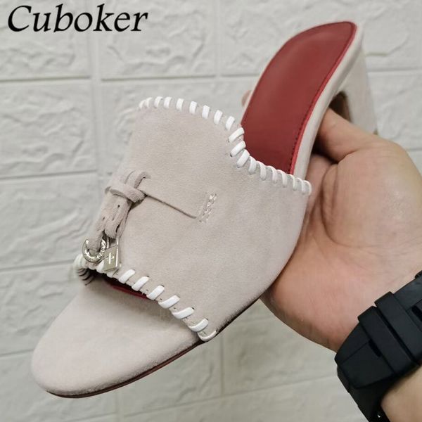official website 70% off outlet summer chunky heel slippers metal lock decor sewing slides brand designer kid-suede female slip on mules wom, Black
official website 70% off outlet summer chunky heel slippers metal lock decor sewing slides brand designer kid-suede female slip on mules wom, Black