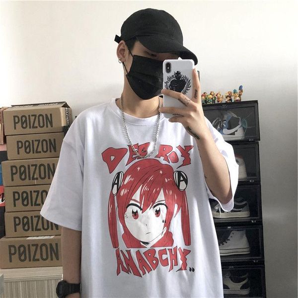 women's t-shirt woman tshirts cloth anime print female t-shirts harajuku t shirt streetwear y2k aesthetic vintage oversized, White
women's t-shirt woman tshirts cloth anime print female t-shirts harajuku t shirt streetwear y2k aesthetic vintage oversized, White