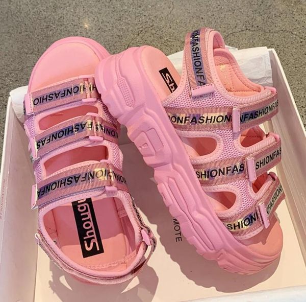 summer women increased high heeled platform sandals comfortable thick sole sport shoes mesh fashion sneakers, Black
summer women increased high heeled platform sandals comfortable thick sole sport shoes mesh fashion sneakers, Black