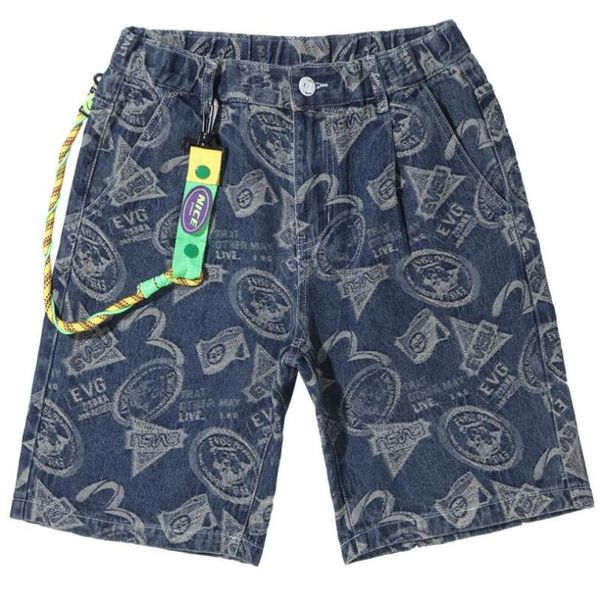 men's shorts summer blue denim for men loose casual jeans good quality male cotton knee length flord 5xl, White;black
men's shorts summer blue denim for men loose casual jeans good quality male cotton knee length flord 5xl, White;black