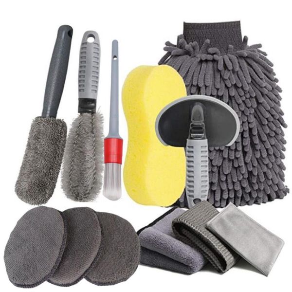 car sponge 12pcs/set cleaning kit detailing brush dust cleaner automobile wash tool tire wheel set
car sponge 12pcs/set cleaning kit detailing brush dust cleaner automobile wash tool tire wheel set