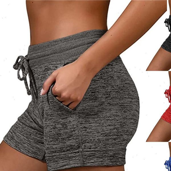 solid color quick dry pockets women shorts drawstring stretchy sports minipants high waist, White;black
solid color quick dry pockets women shorts drawstring stretchy sports minipants high waist, White;black