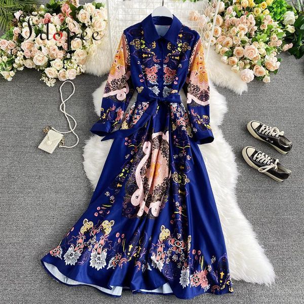 dress court style autumn fashion turn-down collar printed plus size elegant collect waist hit color vestidos casual dresses, Black;gray
dress court style autumn fashion turn-down collar printed plus size elegant collect waist hit color vestidos casual dresses, Black;gray