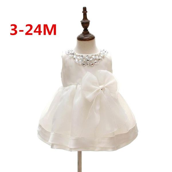 girl's dresses 2021 white baby girl wedding bow 1 year birthday dress puffy party sundress baptism clothing 0-2t, Red;yellow
girl's dresses 2021 white baby girl wedding bow 1 year birthday dress puffy party sundress baptism clothing 0-2t, Red;yellow