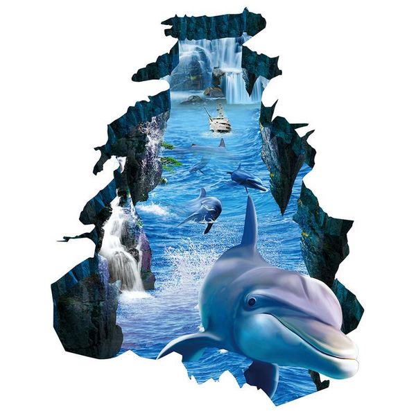 wall stickers 3d dolphin broken visual environmental protection waterproof nonslip living room bedroom high-quality
wall stickers 3d dolphin broken visual environmental protection waterproof nonslip living room bedroom high-quality