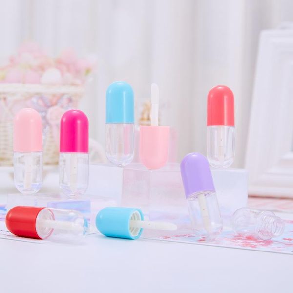 storage bottles & jars 50/100pcs 3ml lip gloss wand tube clear small lipgloss packaging bottle colorful empty plastic shaped refilla
storage bottles & jars 50/100pcs 3ml lip gloss wand tube clear small lipgloss packaging bottle colorful empty plastic shaped refilla