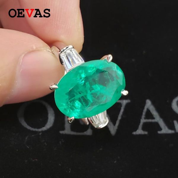100% 925 sterling silver 10*14mm oval synthetic emerald wedding rings for women sparkling engagement party fine jewelry cluster, Golden;silver
100% 925 sterling silver 10*14mm oval synthetic emerald wedding rings for women sparkling engagement party fine jewelry cluster, Golden;silver