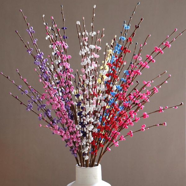 decorative flowers & wreaths artificial flower spring blossom plum fake bouquet home living room decoration
decorative flowers & wreaths artificial flower spring blossom plum fake bouquet home living room decoration