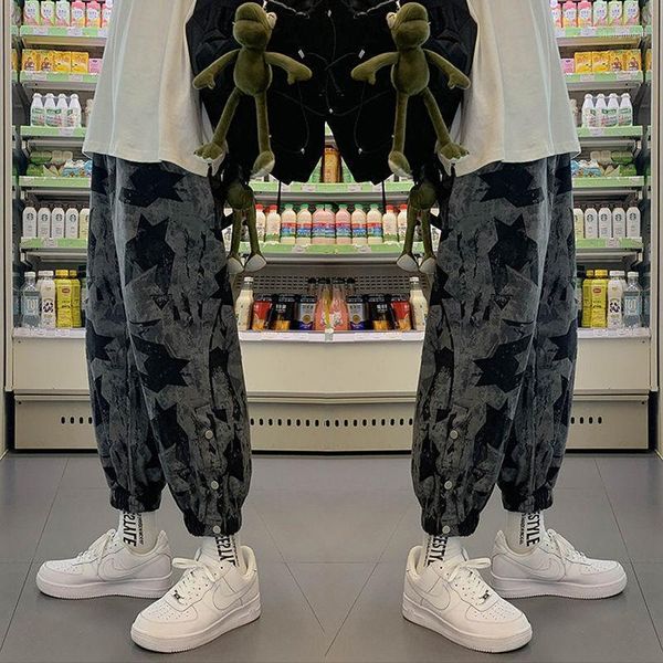 corset casual pants men's and women's fashion korean fans colorful button breasted loose versatile nine point, Black
corset casual pants men's and women's fashion korean fans colorful button breasted loose versatile nine point, Black