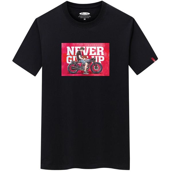 men's t-shirts t-shirt / women's summer printing loose o-neck short sleeve fashion, White;black
men's t-shirts t-shirt / women's summer printing loose o-neck short sleeve fashion, White;black