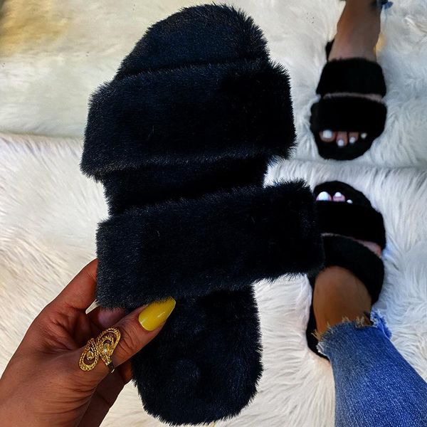 fashion warm furry slides for women designer slide spring plush slipper fluffy slippers leopard sandals, Black
fashion warm furry slides for women designer slide spring plush slipper fluffy slippers leopard sandals, Black