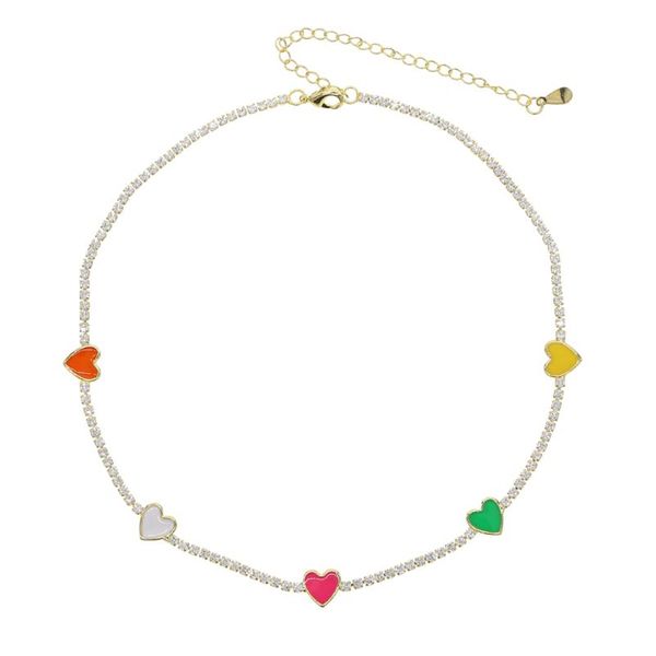 candy color heart charm choker necklace trendy jewelry girl necklaces small single layer for wedding chains, Silver
candy color heart charm choker necklace trendy jewelry girl necklaces small single layer for wedding chains, Silver