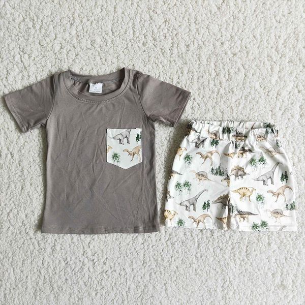 ready to ship kids summer short sleeve outfit baby boy cute dinosaur outfits teenages cotton clothing set with pocket, White
ready to ship kids summer short sleeve outfit baby boy cute dinosaur outfits teenages cotton clothing set with pocket, White