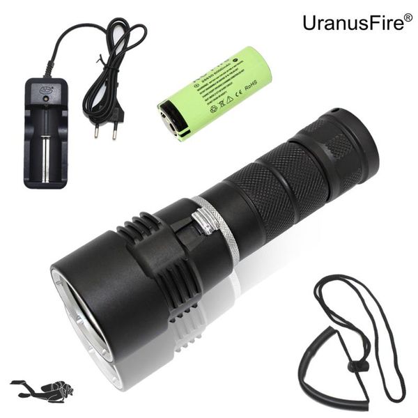diving underwater lamp waterproof dive torch xm-l2 portable led light + 26650 battery charger flashlights torches
diving underwater lamp waterproof dive torch xm-l2 portable led light + 26650 battery charger flashlights torches