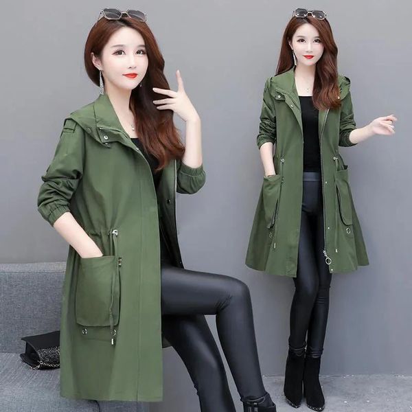 women's trench coats arrival hooded coat women spring long outerwear casual female cotton windbreaker windproof plus size 5xl, Tan;black
women's trench coats arrival hooded coat women spring long outerwear casual female cotton windbreaker windproof plus size 5xl, Tan;black