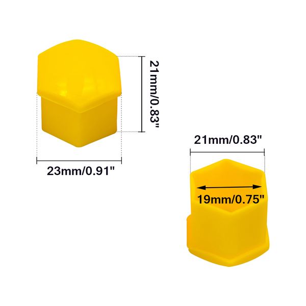 20pcs 19mm car wheel nut bolt head cover cap protective caps tire screw s exterior decoration auto parts
20pcs 19mm car wheel nut bolt head cover cap protective caps tire screw s exterior decoration auto parts